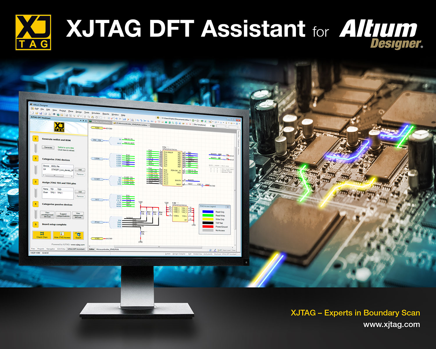 XJTAG DFT Assistant for Altium Designer